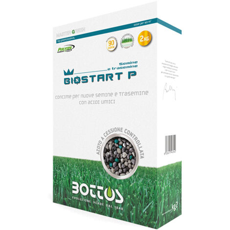 BOTTOS - BIOSTART P / 25 Kg - Concime per prato