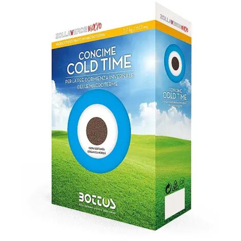 Bottos Cold Time - Concime Autunnale per Prato Macroterme Pre-Dormienza Invernale