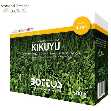BOTTOS - KIKUYU / 500 g - Sementi per prato Macroterme