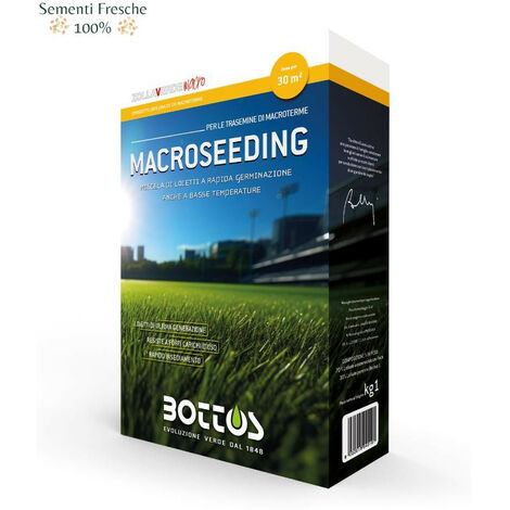 BOTTOS - MACROSEEDING / 1 Kg - Sementi per prato Macroterme