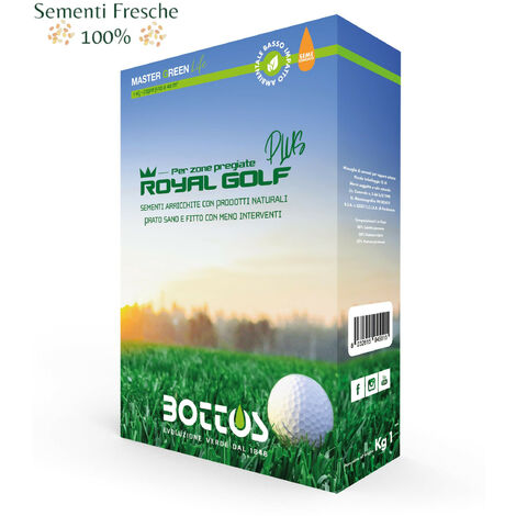 BOTTOS - ROYAL GOLF PLUS / 1 Kg - Sementi per prato