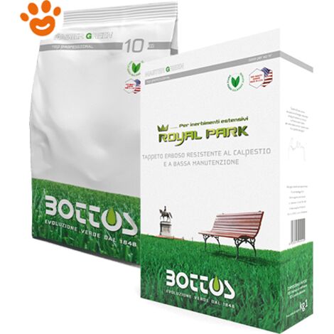 Bottos ROYAL PARK Semi professionali tappeto erboso prato parchi da KG 10