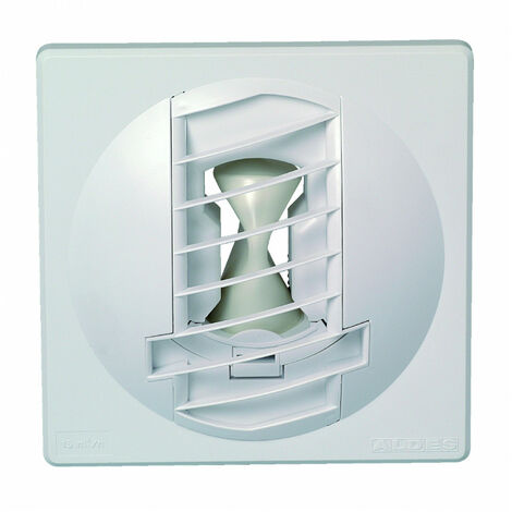 Bouche Autoréglable BapCOLOR 30/90 m3/h D 116 mm Gris ALDES 11019233