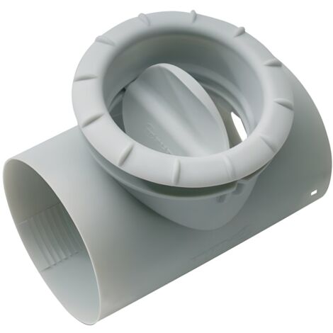 Bouche d'air en T pour chauffage - Diamètre 60/65 mm TRUMA
