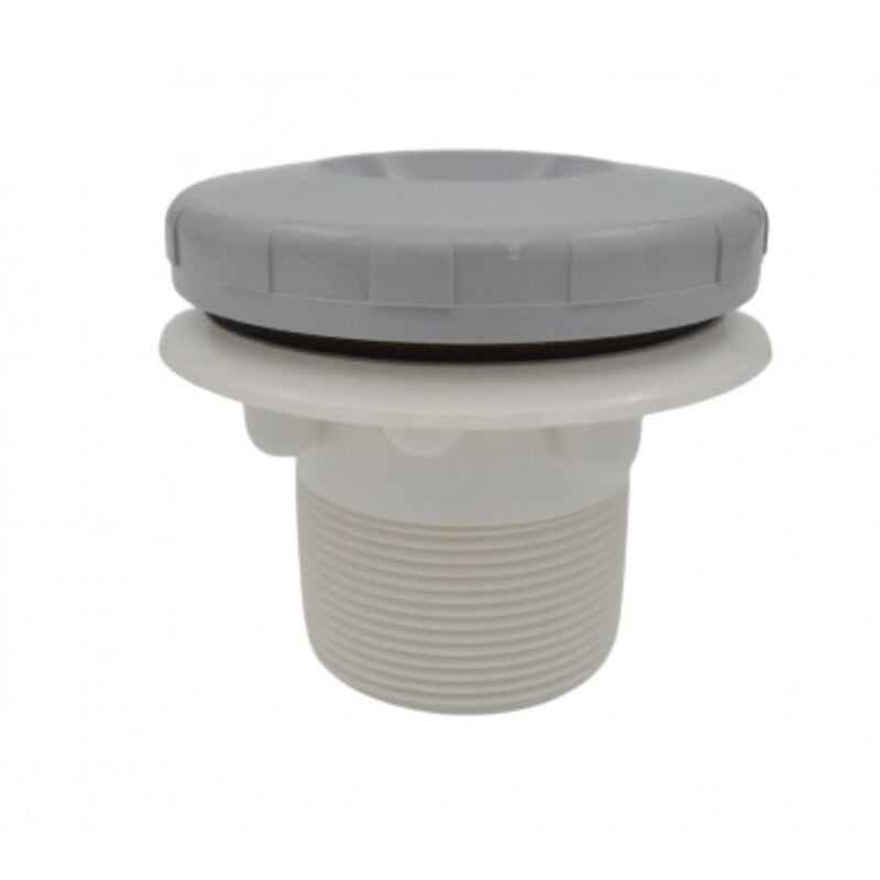 Sans Marque - Bouche de Refoulement Pour Piscine Enterrée Béton Liner Gris - PR227GR