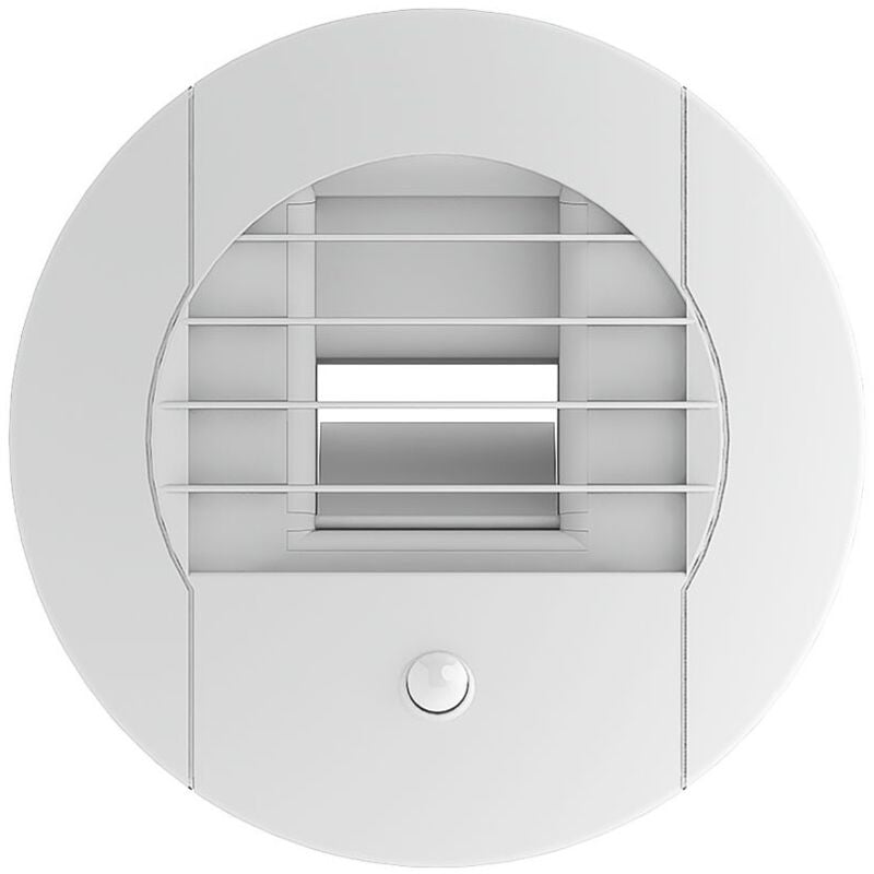 Bouche hygroréglable wc élec (piles) détecteur de présence 5/30 m3/h manchon placo D125 mm s&p ( Unelvent 858323