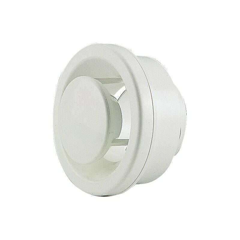 Bouche d'extraction a sceller - pour v.m.c - virole de scellement 100 mm