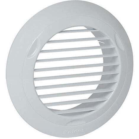 BOUCHE D'EXTRACTION CUISINE BLANC D125