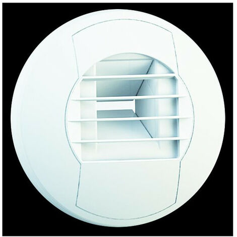Bouche d'extraction hygroréglable BEHT.E 5-40/100 - ø 125 mm - 5 à 40 m³/h - Bouton poussoir