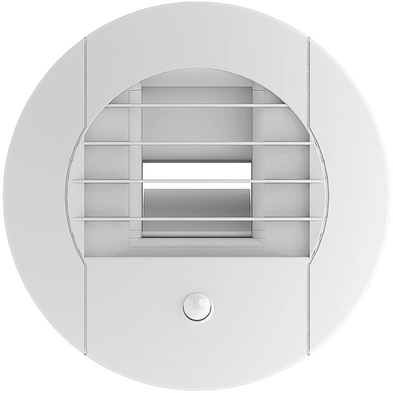 bouche hygroréglable - 15 à 45 m3/h - alizé - 80 mm - détection - unelvent 854036