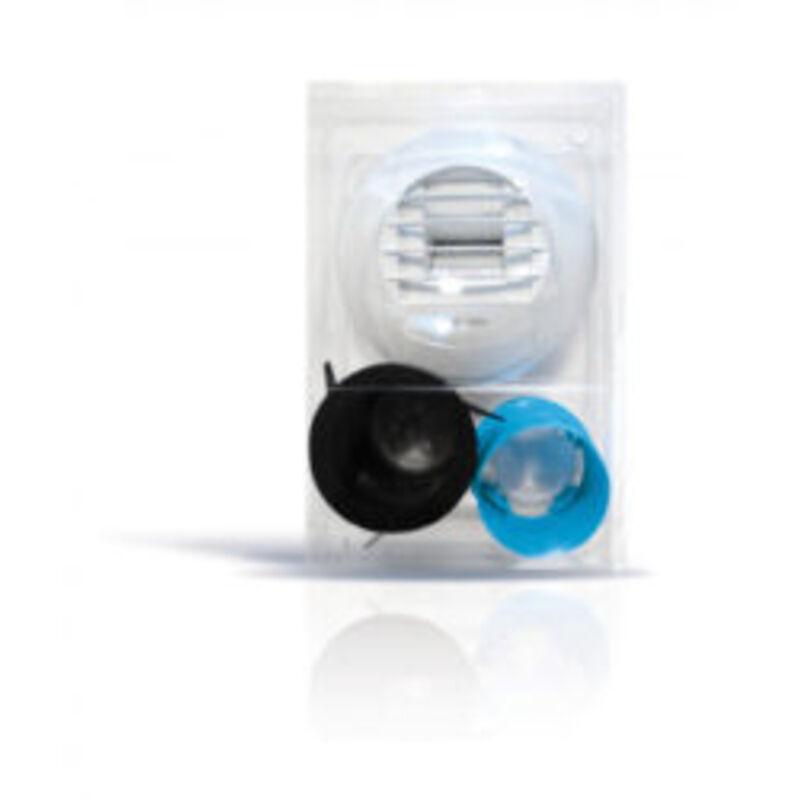 Kit bouche hygroréglable bhb 15/45 80G - Salle de bain - ø80mm - 15 à 45 m³/h