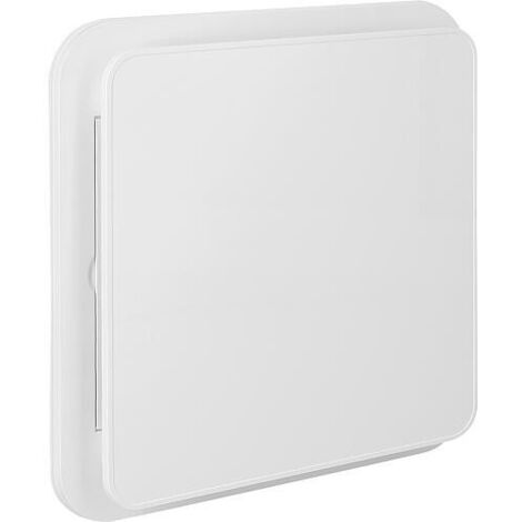 Bouche extra-plate design avec volets orientables br Sans manchette D100 mm S&P (UNELVENT) 855021