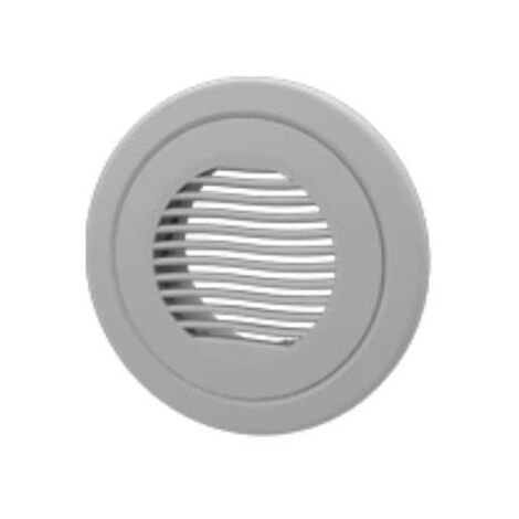 Bouche extraction et insufflation plastique ronde ajustable