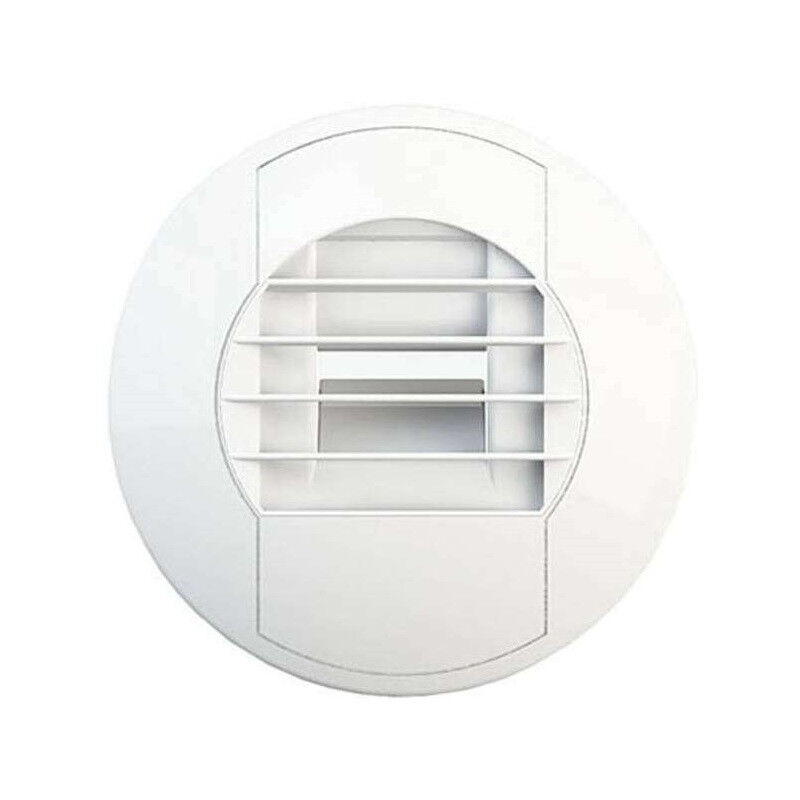 Bouche vmc hygroreglable ø 80mm débit 10-40m3/h pour sdb behs Alizé Unelvent 858016