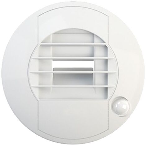 Bouche hygro Ø125 SdB/WC à pile - BEHS/W DP 10-45/45 D125 - 850480 S&P UNELVENT - 850480
