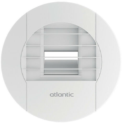 Bouche Hygro Cuisine 10/40-90 230V (Bouton Poussoir Ou Teleco. Ir) D125 Griffes ATLANTIC 526555