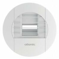 Bouche hygroréglable BHC 10/45-123EBI125L - Cuisine - ø125mm - 10 à 45 m³/h - Bouton poussoir