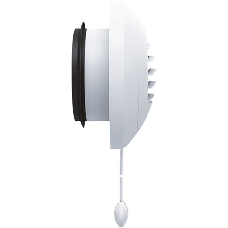 Bouche hygroréglable pour SDB / WC à cordon 5-40/30 m3/h ALIZE HYGRO VISION - AXELAIR - BTHSC054030