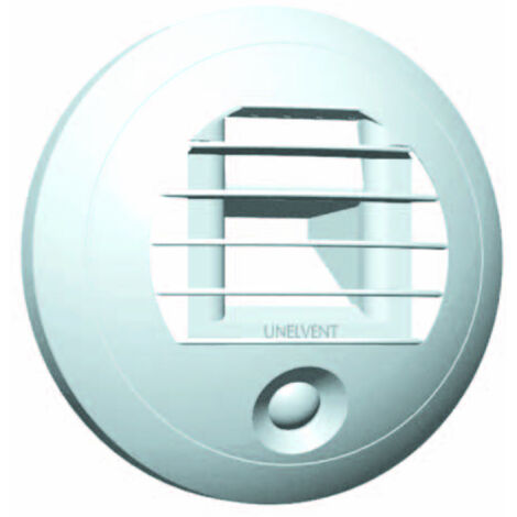 Bouche hygroréglable WC élec (230V) 5/30 m3/h manchette placo D125 mm S&P (UNELVENT) 856527
