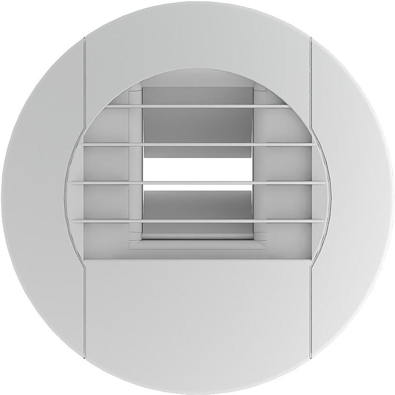 Bouche hygroréglable temporisée cuisine à piles 10-45/135 rénovation s&p ( Unelvent 854047