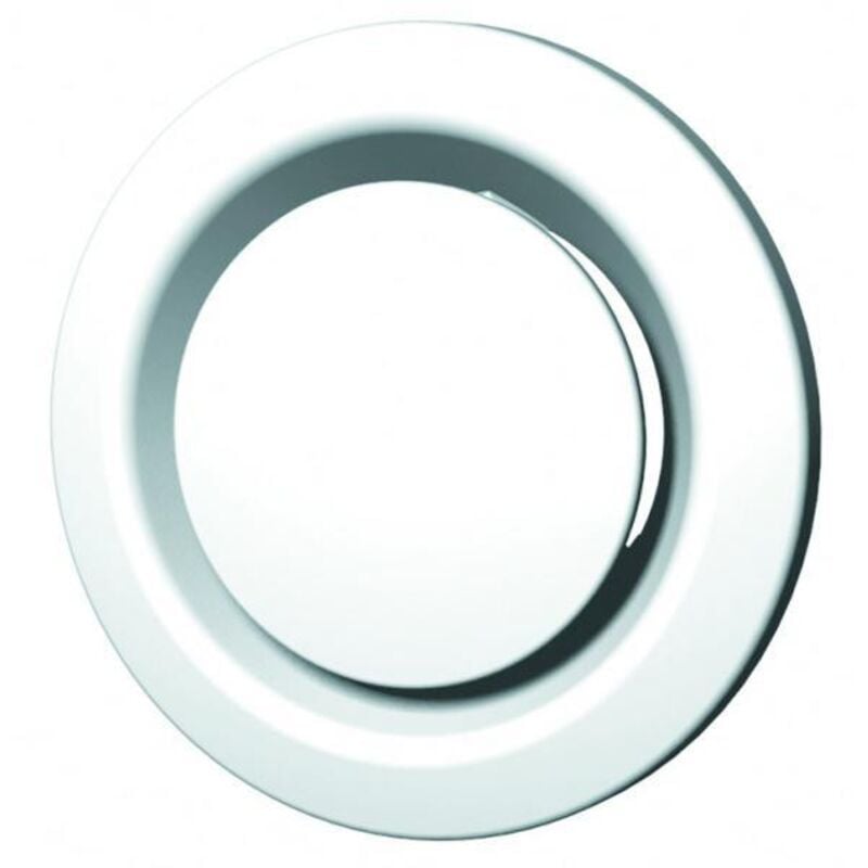 Extrait de bouche./insuff. beaucoup. placo ⌀125 - BER-125 p s&p Unelvent 853695 Manchette à griffe pour placo - diam 125 mm - débit 25 à 200 m3/h