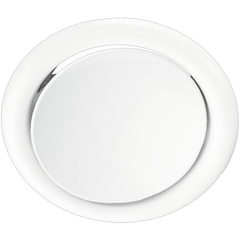 Bouche VMC D125 AM125PRF – Acier – Diamètre 125 mm – Passage d'air optimal pour systèmes de ventilation – Econoprime