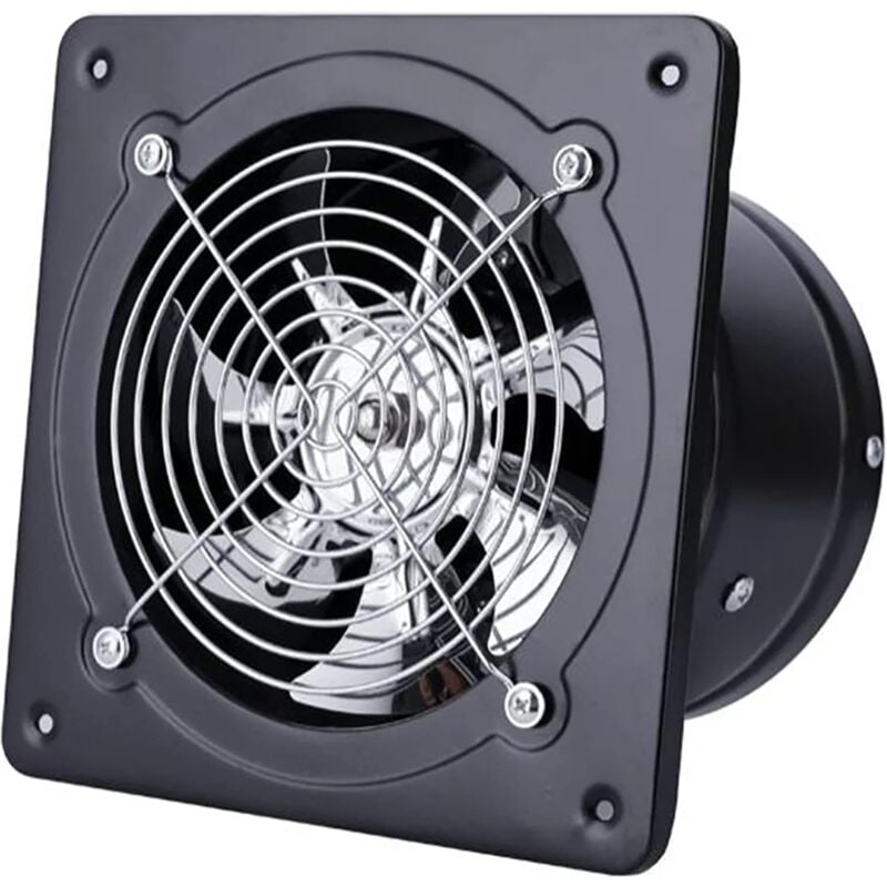 Rapanda - Bouche vmc ventilateur d'extraction 50W - Noir