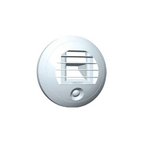 Unelvent - 858322 - Bouche hygroréglable wc détection présence 5/30 m3/h
