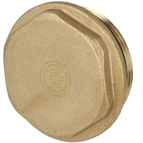 Bouchon 1 1/2’’ avec joint torique laiton nu