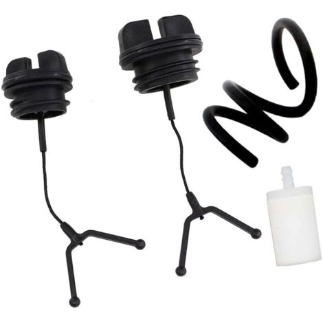 Bouchon à essence et bouchon d'huile de réservoir pour Husqvarna 36 41 42 50 51 55 136 137 141 238 242 246 254 257 261 262 281 288 Tronçonneuse
