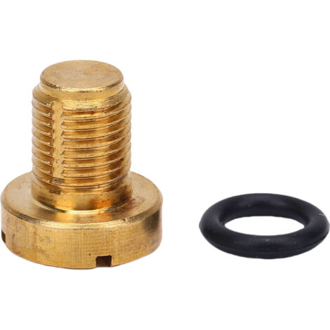 Bouchon à Vis de Purge de Vase D'expansion de Liquide de Refroidissement en Laiton, Remplacement pour 318i 1984 1998, fabriqué à Partir de Laiton Massif et usiné avec Précision