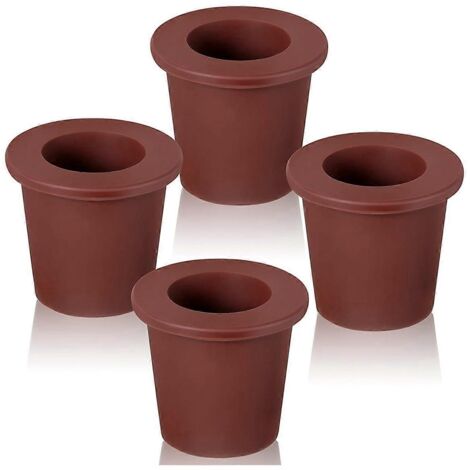 Bouchon annulaire pour trou de parasol de table de patio, stabilisateur de manchon de parasol, marron--