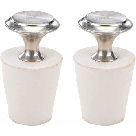 Bouchon Arrêt Caoutchouc Bouchon Hivernage Piscine Trou Canalisation 19mm-26mm 2 Paquet -Versailles