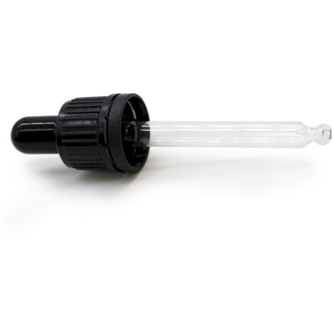 Bouchon compte-gouttes pour pipette pour flacon de 30 ml- Vendu par 1