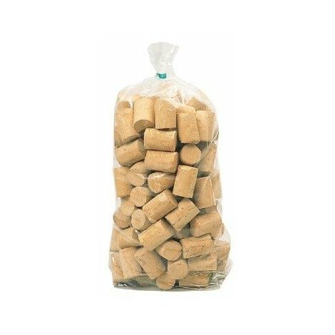 Bouchon en liège cylindrique 23mm Ø x 33mm H – Lot de 100 pièces – Pour conservation de bouteilles et contenants