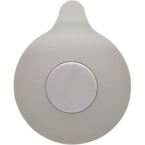 Bouchon de baignoire et d'évier en silicone gris, bouchon en caoutchouc, style design simple, adapté aux ensembles d'évier, cuisines, salles de bains, buanderies