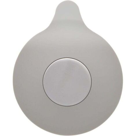Bouchon de baignoire et d'évier en silicone gris, bouchon en caoutchouc, style design simple, adapté aux ensembles d'évier, cuisines, salles de bains, buanderies