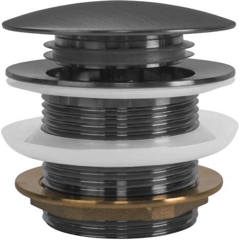 Bouchon De Baignoire Rea Klik-Klak Titanium