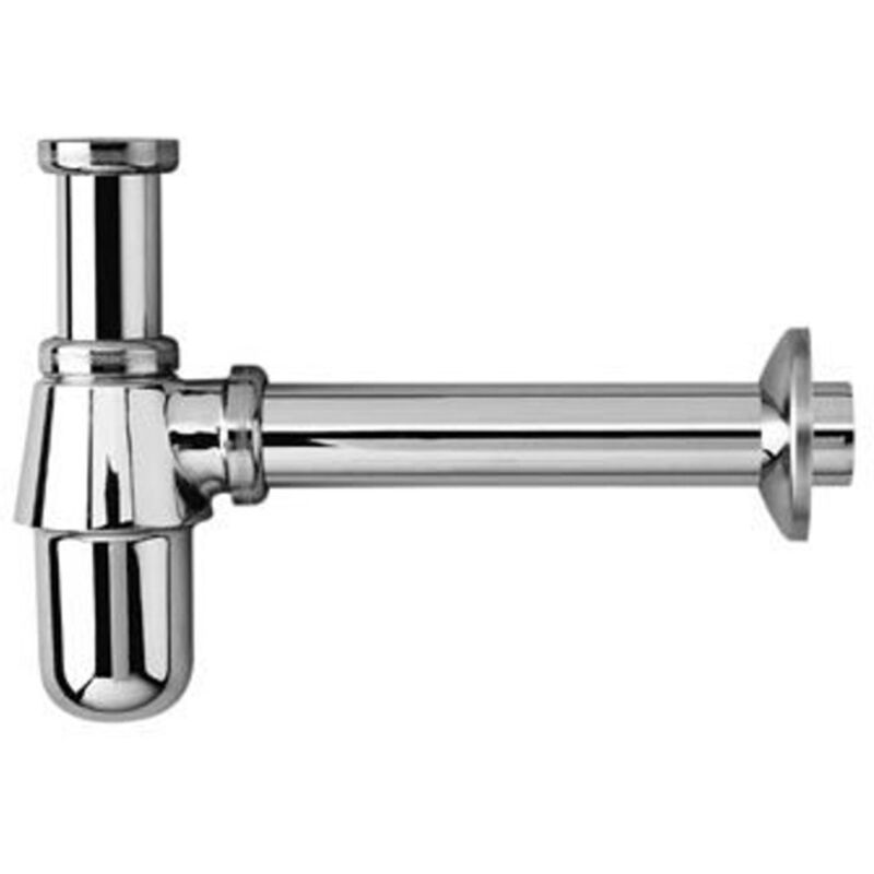Viega - Siphon demi-bouteille 5/4'x5/4' laiton/chromé