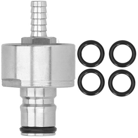 Bouchon de Carbonatation en Acier Inoxydable pour Bouteilles PET, Type Ball Lock 5/16in, Fabrication de Bière