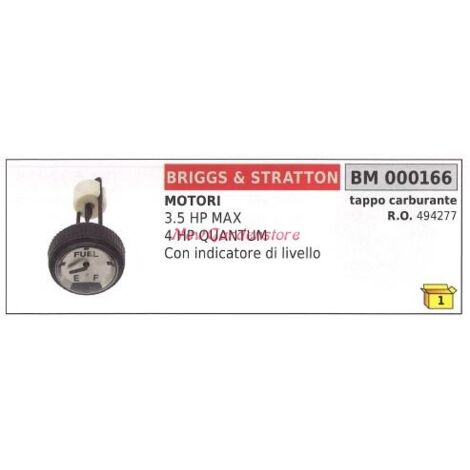 Bouchon de carburant B&S pour tondeuse à gazon 3.5 HP MAX 000166