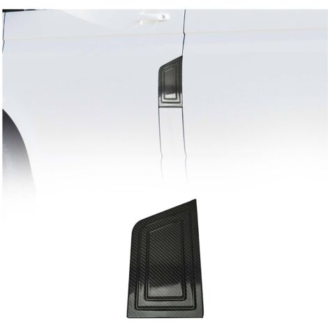 Bouchon de carburant pour VW Transporter T5 2003-2015 Carbone Noir
