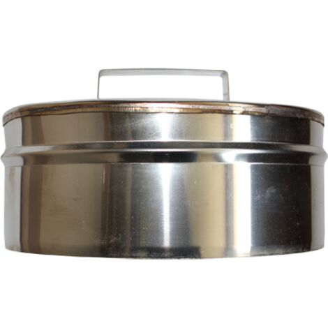 Bouchon de condensation étanche double paroi isolée - Ø int/ext: 150-200