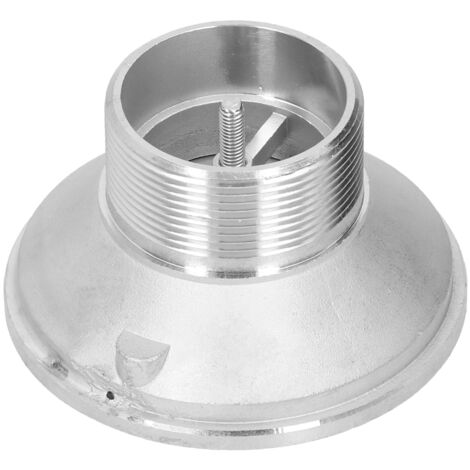 Bouchon de Débordement pour Piscine Rond en Acier Inoxydable Entrée d'Eau Filetée 2 Pouces Accessoire de Piscine-AUTRES