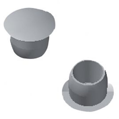 Bouchon de diamètre 20mm blanc tête affleurante boîte de 500 - DB20 AF BL