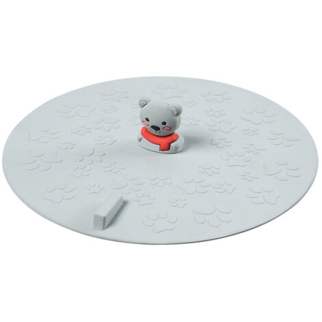 Bouchon de Drain Flexible Silicone 15 cm Gris/Vert/Jaune/Bleu