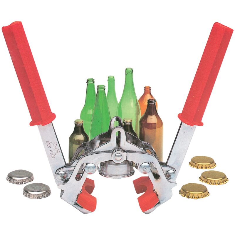 Bouchon de bouteille 2 mains