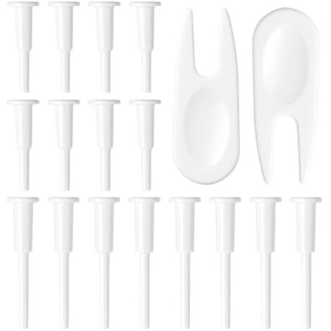 Bouchon De Gonflage Pour Ballon D Exercice - 8 Longs 8 Courts Et 2 Extracteurs - Compatible Avec Ballons Yoga Pilates Et Coussins Gonflables - Lot De 18 Pièces