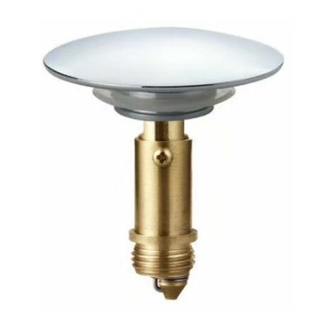 Bouchon de Lavabo ，Bonde clic-clac pop-up 66 mm pour lavabo de salle de bain, lavabo de cuisine, lavabo en laiton massif chromé