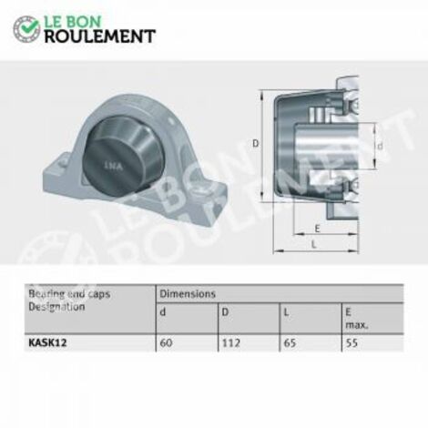 Bouchon de palier KASK12-INA